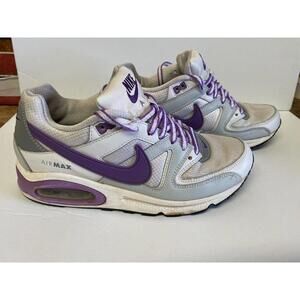 NIKE AIR MAX | Gray Purple Lace Up Sneakers Shoes | Women’s sz 10